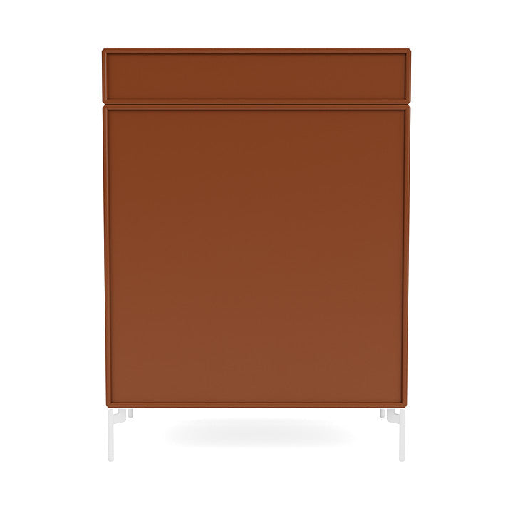 [product_category]-Montana Keep Chest Of Drawers With Legs, Hazelnut/Snow White-Montana Furniture-5714322261562-0000KEEP-146-02-MON-4