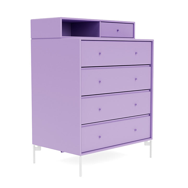 [product_category]-Montana Keep Chest Of Drawers With Legs, Iris/Snow White-Montana Furniture-5714322262927-0000KEEP-164-02-MON-3