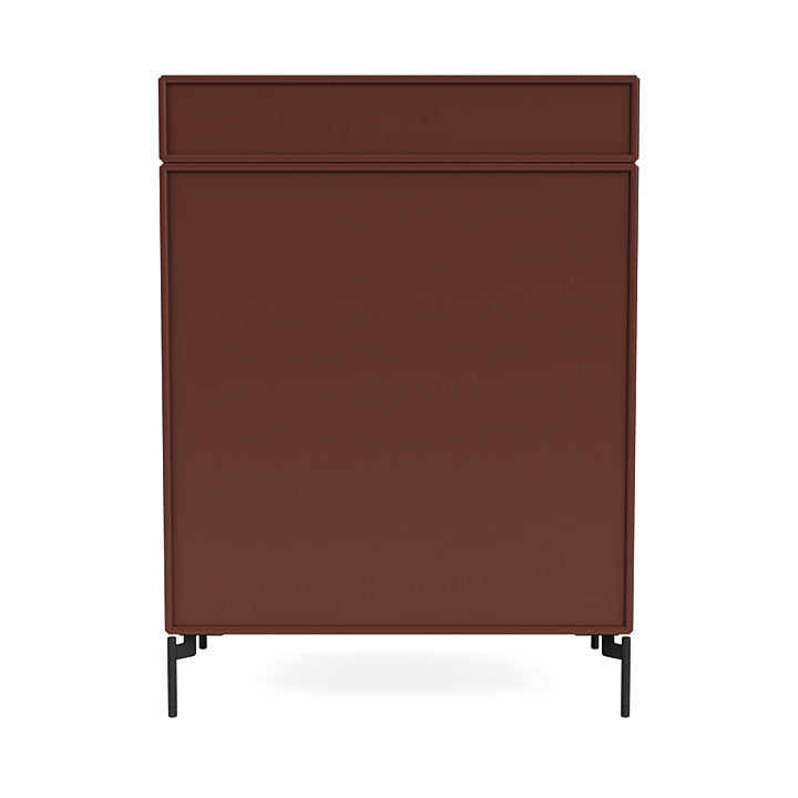 [product_category]-Montana Keep Chest Of Drawers With Legs, Masala/Black-Montana Furniture-5714322262217-0000KEEP-155-03-MON-4