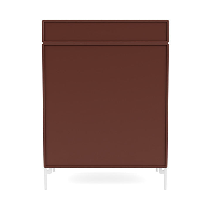 [product_category]-Montana Keep Chest Of Drawers With Legs, Masala/Snow White-Montana Furniture-5714322262200-0000KEEP-155-02-MON-4