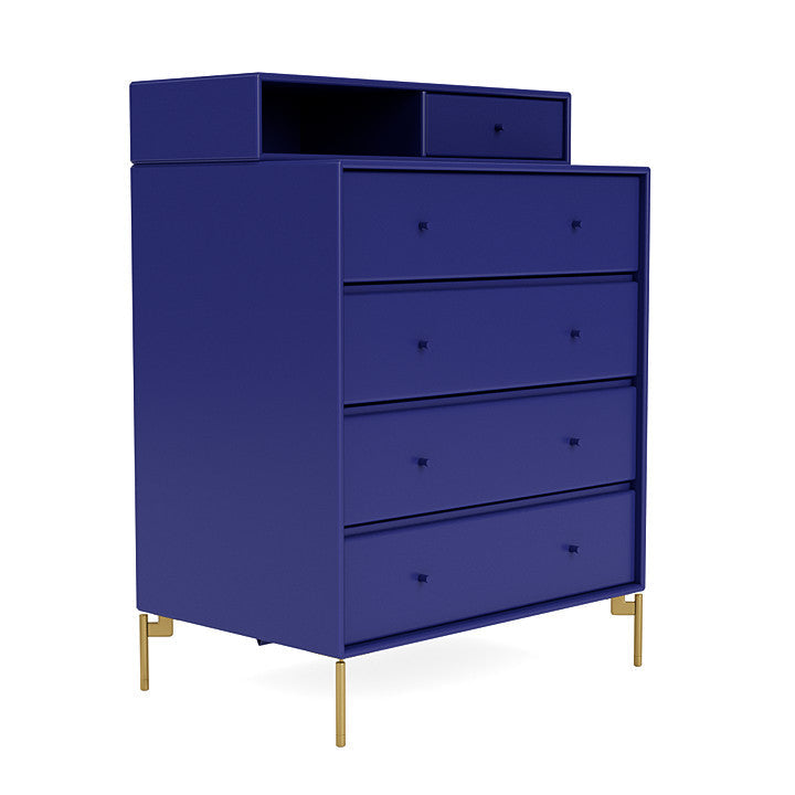 [product_category]-Montana Keep Chest Of Drawers With Legs, Monarch Blue/Brass-Montana Furniture-5714322260749-0000KEEP-135-09-MON-3