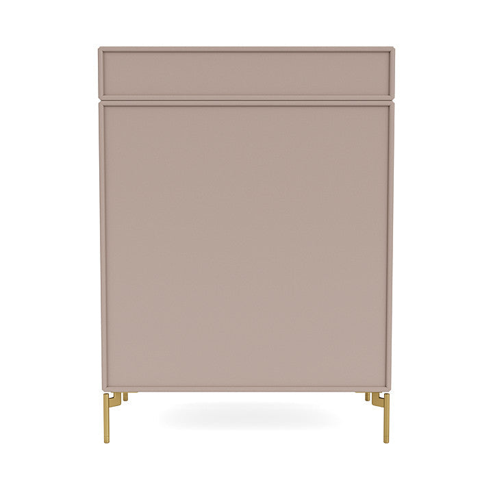 [product_category]-Montana Keep Chest Of Drawers With Legs, Mushroom Brown/Brass-Montana Furniture-5714322260909-0000KEEP-137-09-MON-4