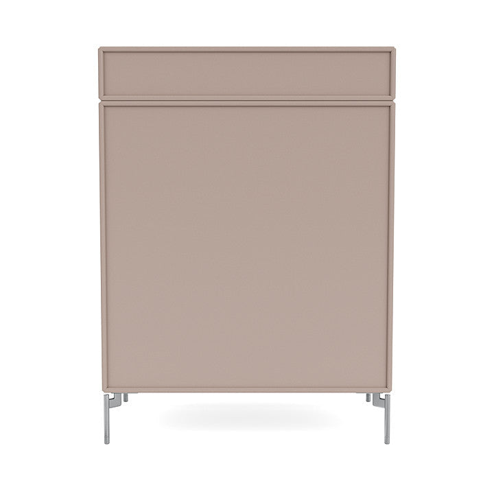 [product_category]-Montana Keep Chest Of Drawers With Legs, Mushroom Brown/Matt Chrome-Montana Furniture-5714322260831-0000KEEP-137-01-MON-4