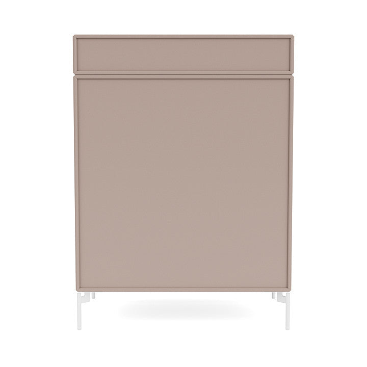 [product_category]-Montana Keep Chest Of Drawers With Legs, Mushroom Brown/Snow White-Montana Furniture-5714322260848-0000KEEP-137-02-MON-4