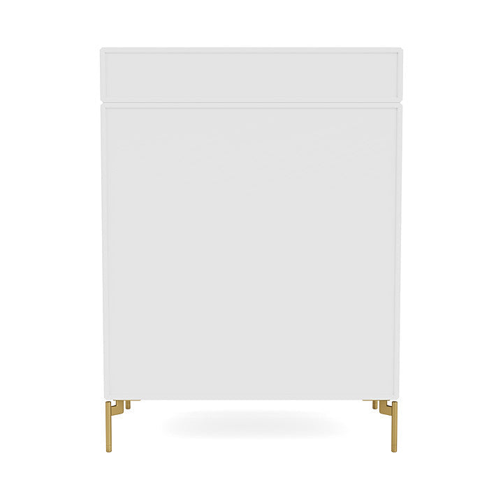 [product_category]-Montana Keep Chest Of Drawers With Legs, New White/Brass-Montana Furniture-5714322260664-0000KEEP-101-09-MON-4