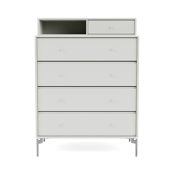 [product_category]-Montana Keep Chest Of Drawers With Legs, Nordic/Matt Chrome-Montana Furniture-5714322260435-0000KEEP-09-01-MON-2