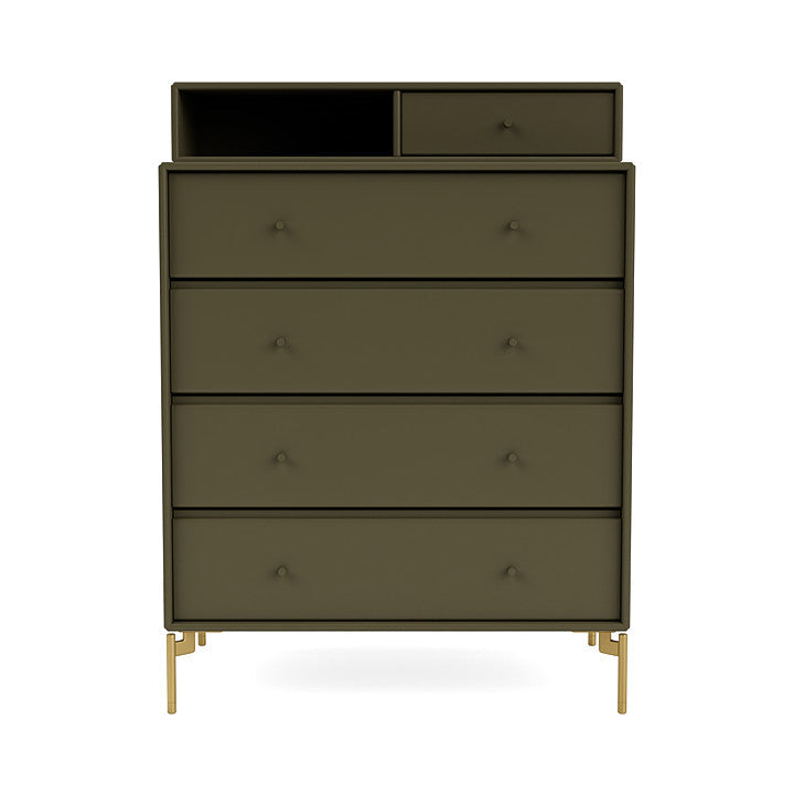 [product_category]-Montana Keep Chest Of Drawers With Legs, Oregano/Brass-Montana Furniture-5714322261067-0000KEEP-139-09-MON-2