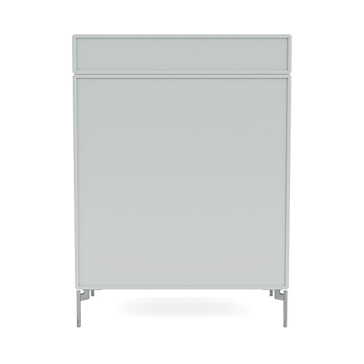 [product_category]-Montana Keep Chest Of Drawers With Legs, Oyster/Matt Chrome-Montana Furniture-5714322262279-0000KEEP-156-01-MON-4