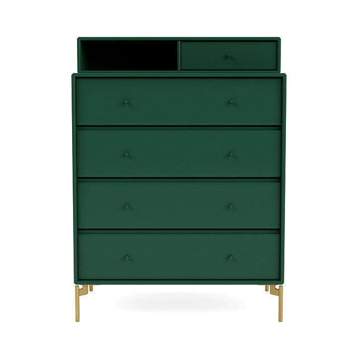 [product_category]-Montana Keep Chest Of Drawers With Legs, Pine/Brass-Montana Furniture-5714322260824-0000KEEP-136-09-MON-2