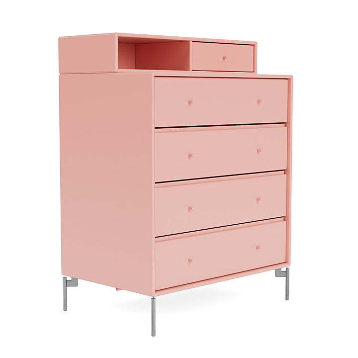 [product_category]-Montana Keep Chest Of Drawers With Legs, Ruby/Matt Chrome-Montana Furniture-5715288346362-0000KEEP-167-01-MON-3