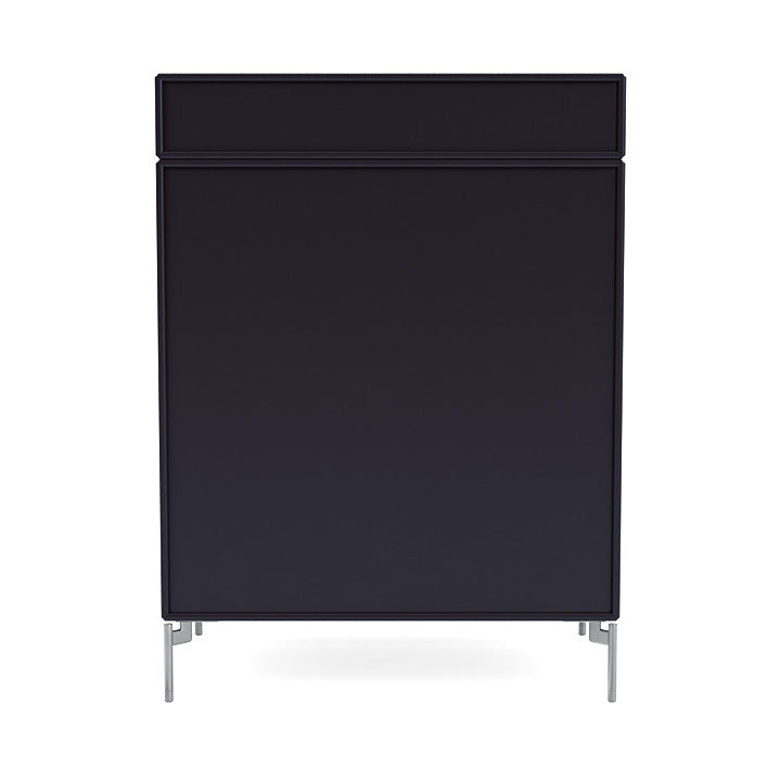 [product_category]-Montana Keep Chest Of Drawers With Legs, Shadow/Matt Chrome-Montana Furniture-5714322261630-0000KEEP-147-01-MON-4