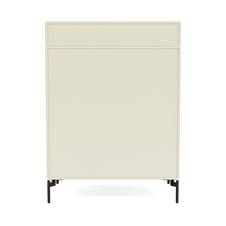 [product_category]-Montana Keep Chest Of Drawers With Legs, Vanilla/Black-Montana Furniture-5714322261890-0000KEEP-150-03-MON-4