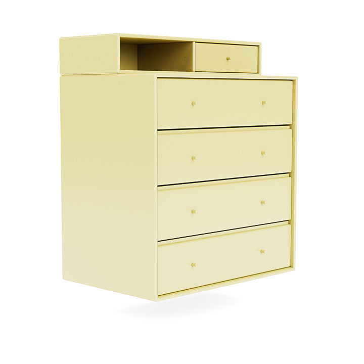 [product_category]-Montana Keep Chest Of Drawers With Suspension Rail, Chamomile Yellow-Montana Furniture-5714322262545-0000KEEP-159-04-MON-3