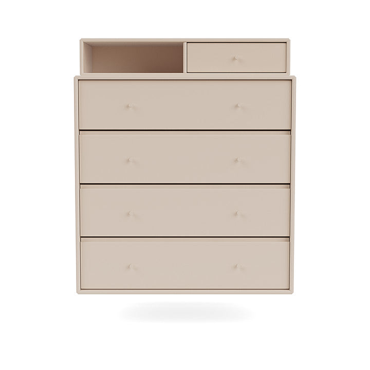 [product_category]-Montana Keep Chest Of Drawers With Suspension Rail, Clay-Montana Furniture-5715288346508-0000KEEP-168-04-MON-2