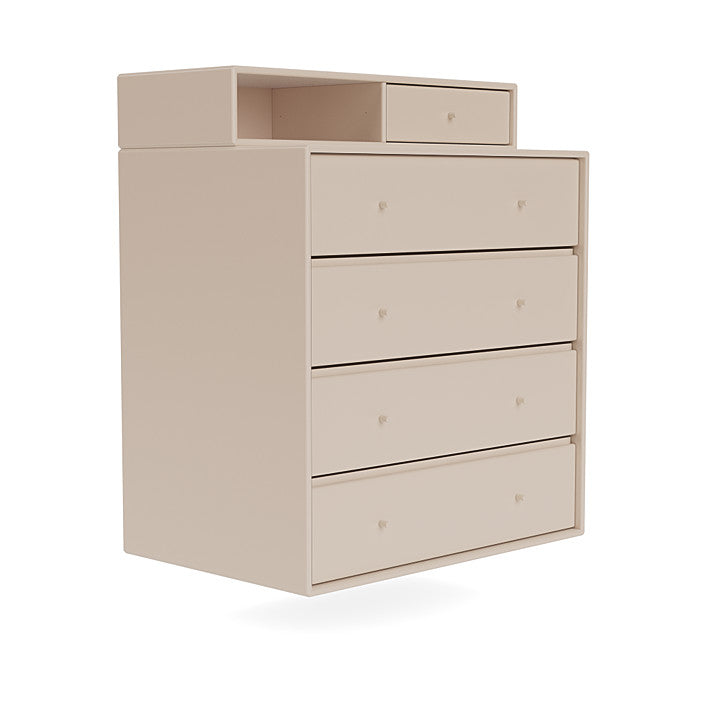 [product_category]-Montana Keep Chest Of Drawers With Suspension Rail, Clay-Montana Furniture-5715288346508-0000KEEP-168-04-MON-3
