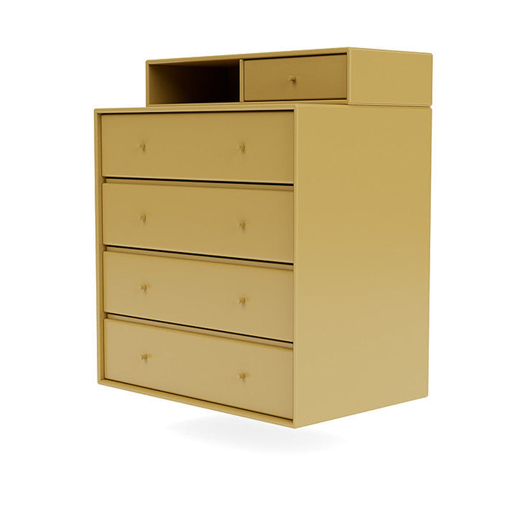 [product_category]-Montana Keep Chest Of Drawers With Suspension Rail, Cumin Yellow-Montana Furniture-5714322262385-0000KEEP-157-04-MON-1