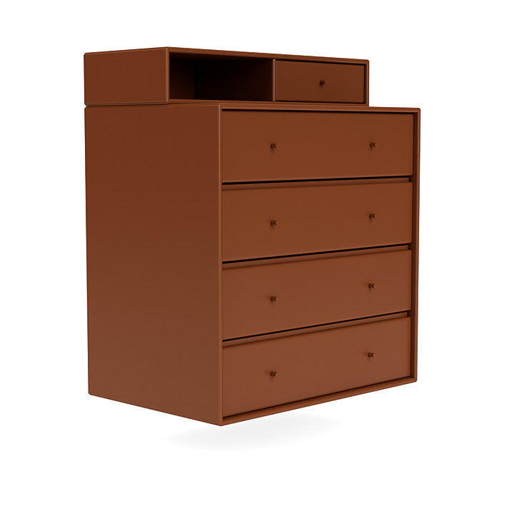 [product_category]-Montana Keep Chest Of Drawers With Suspension Rail, Hazelnut Brown-Montana Furniture-5714322261586-0000KEEP-146-04-MON-3