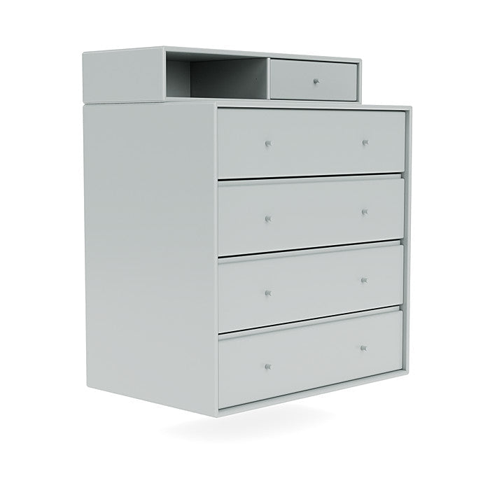 [product_category]-Montana Keep Chest Of Drawers With Suspension Rail, Oyster Grey-Montana Furniture-5714322262309-0000KEEP-156-04-MON-3