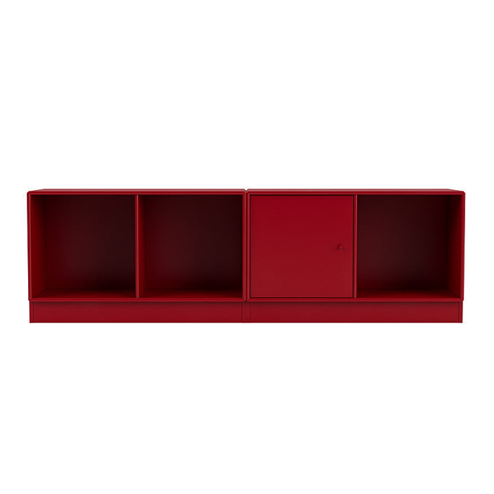 [product_category]-Montana Line Sideboard With 7 Cm Plinth, Beetroot Red-Montana Furniture-5714322254915-0000LINE-165-07-MON-2