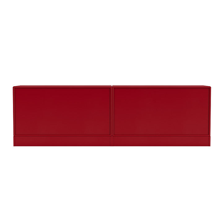 [product_category]-Montana Line Sideboard With 7 Cm Plinth, Beetroot Red-Montana Furniture-5714322254915-0000LINE-165-07-MON-4
