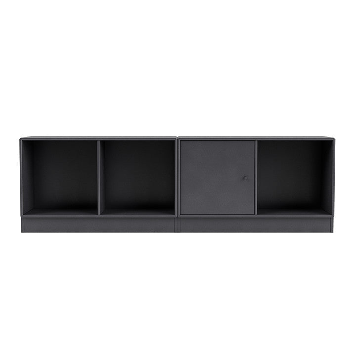 [product_category]-Montana Line Sideboard With 7 Cm Plinth, Carbon Black-Montana Furniture-5714322255073-0000LINE-36-07-MON-2