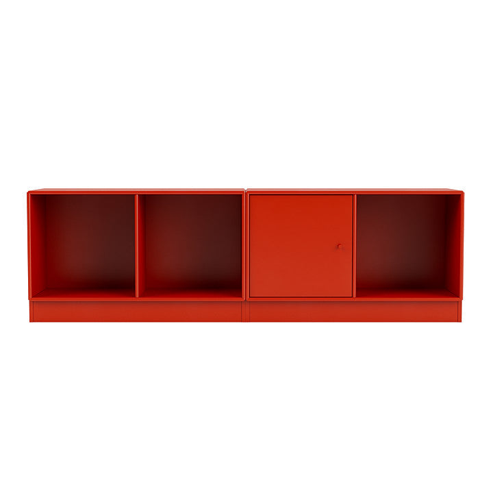 [product_category]-Montana Line Sideboard With 7 Cm Plinth, Rosehip Red-Montana Furniture-5714322253390-0000LINE-145-07-MON-2