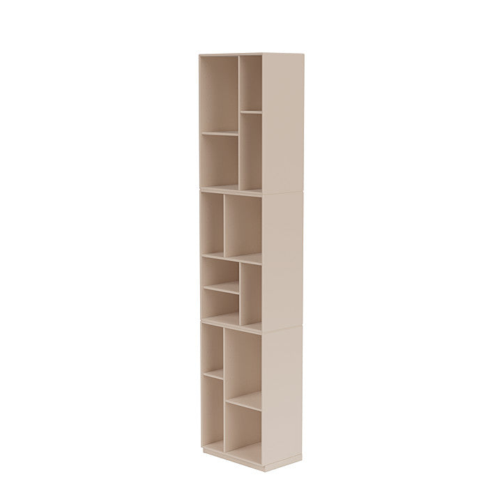 [product_category]-Montana Loom High Bookcase With 3 Cm Plinth, Clay-Montana Furniture-5715288346744-0000LOOM-168-06-MON-1