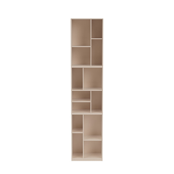 [product_category]-Montana Loom High Bookcase With 3 Cm Plinth, Clay-Montana Furniture-5715288346744-0000LOOM-168-06-MON-2