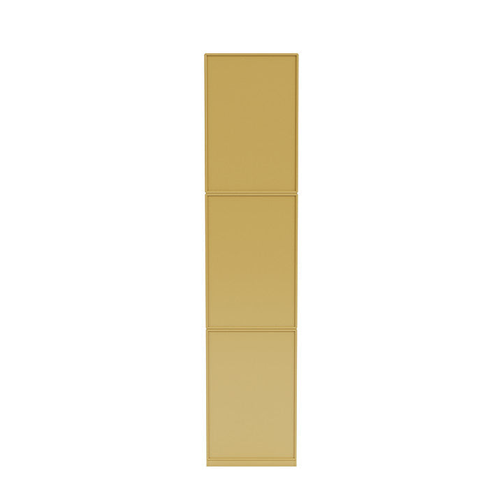 [product_category]-Montana Loom High Bookcase With 3 Cm Plinth, Cumin Yellow-Montana Furniture-5714322264167-0000LOOM-157-06-MON-4