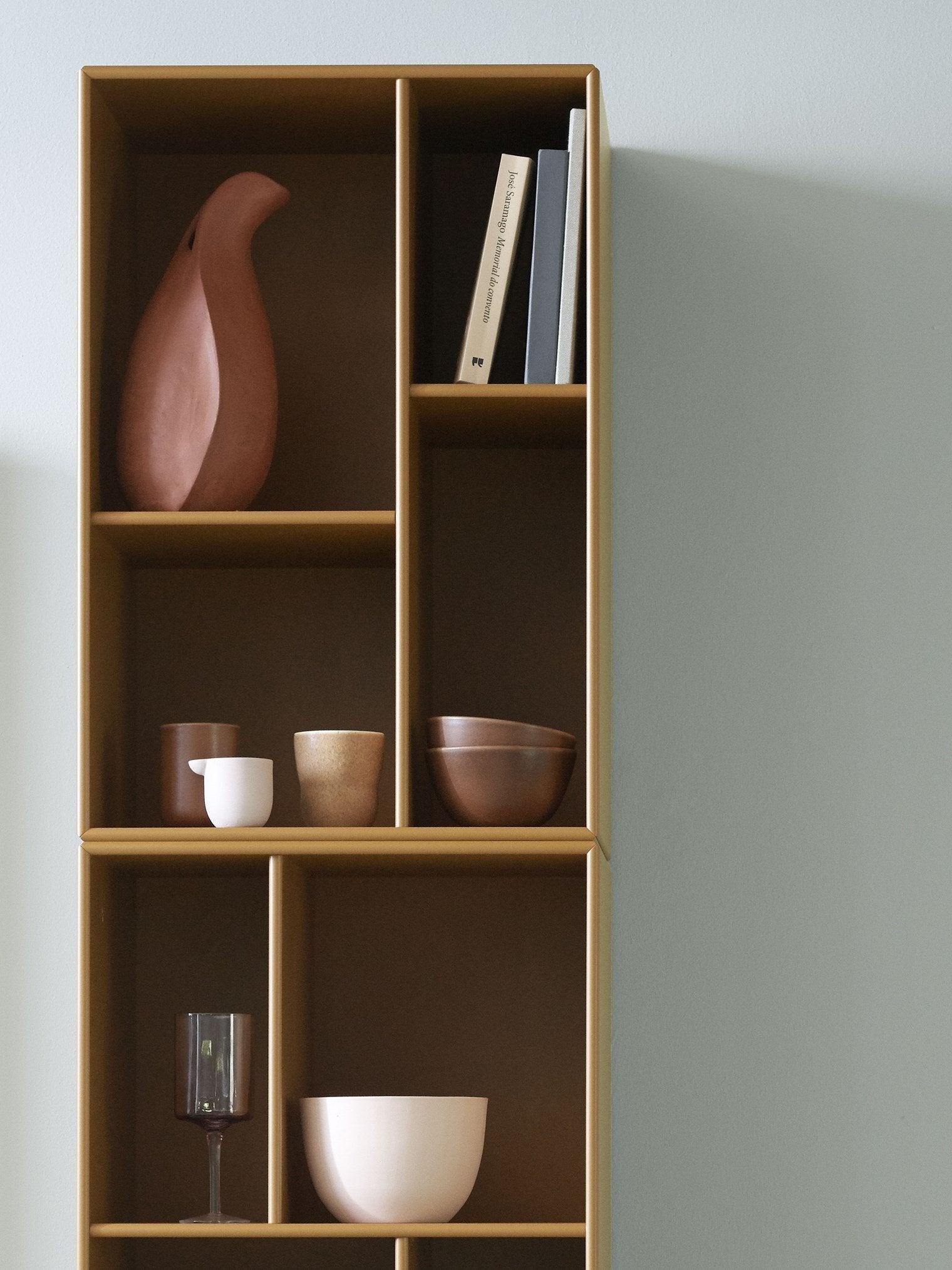 [product_category]-Montana Loom High Bookcase With 3 Cm Plinth, Flint-Montana Furniture-5714322263924-0000LOOM-148-06-MON-6
