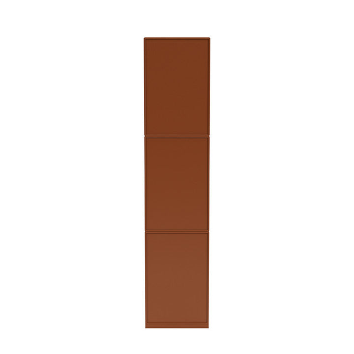 [product_category]-Montana Loom High Bookcase With 3 Cm Plinth, Hazelnut Brown-Montana Furniture-5714322263863-0000LOOM-146-06-MON-4