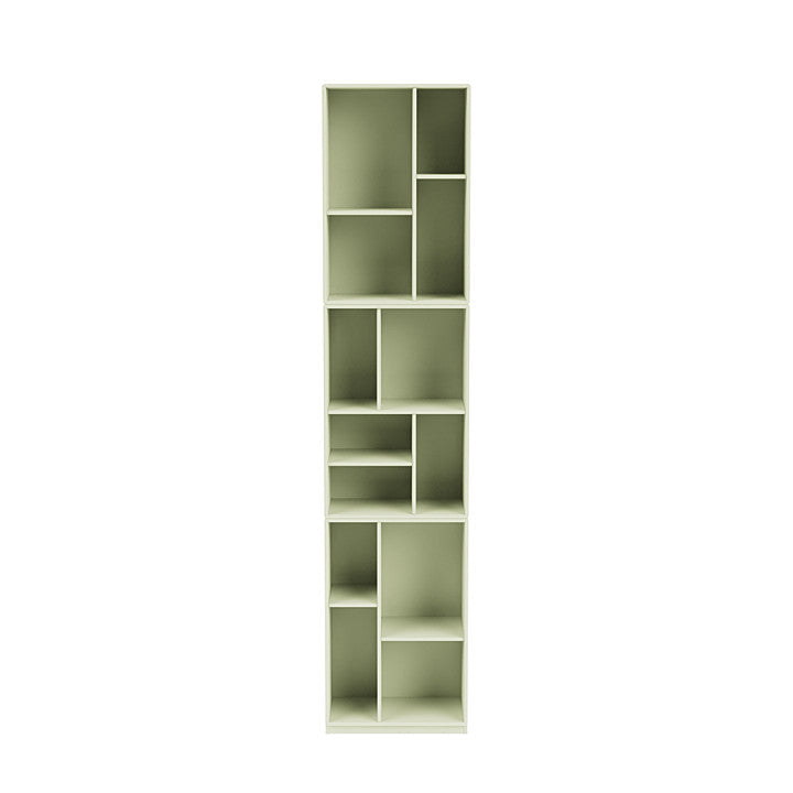 [product_category]-Montana Loom High Bookcase With 3 Cm Plinth, Pomelo Green-Montana Furniture-5714322263689-0000LOOM-140-06-MON-2
