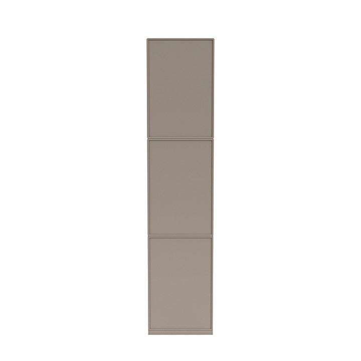 [product_category]-Montana Loom High Bookcase With 3 Cm Plinth, Truffle Grey-Montana Furniture-5714322263719-0000LOOM-141-06-MON-4