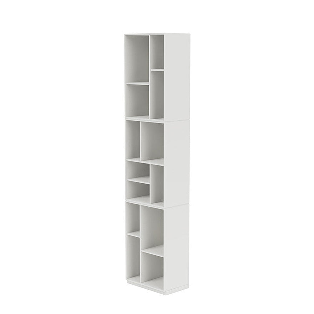 [product_category]-Montana Loom High Bookcase With 3 Cm Plinth, White-Montana Furniture-5714322263320-0000LOOM-01-06-MON-1