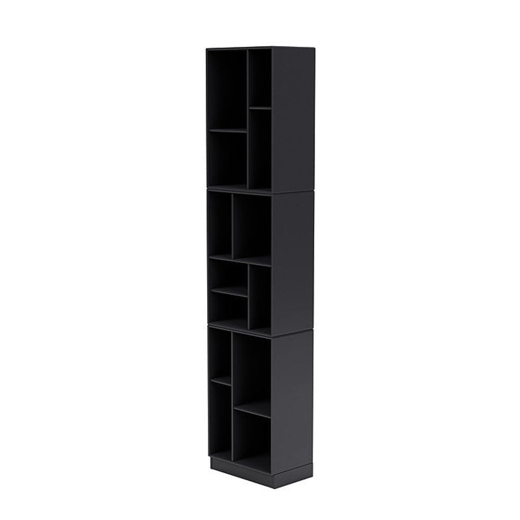 [product_category]-Montana Loom High Bookcase With 7 Cm Plinth, Anthracite-Montana Furniture-5714322263399-0000LOOM-04-07-MON-1