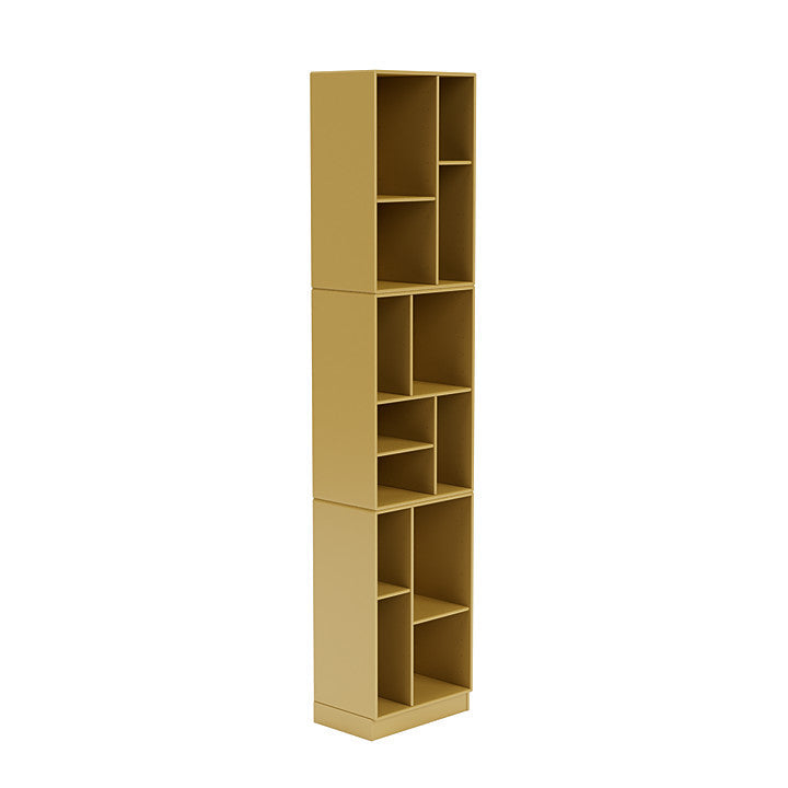 [product_category]-Montana Loom High Bookcase With 7 Cm Plinth, Cumin Yellow-Montana Furniture-5714322264174-0000LOOM-157-07-MON-3