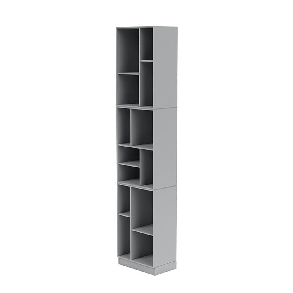[product_category]-Montana Loom High Bookcase With 7 Cm Plinth, Fjord-Montana Furniture-5714322263368-0000LOOM-02-07-MON-1