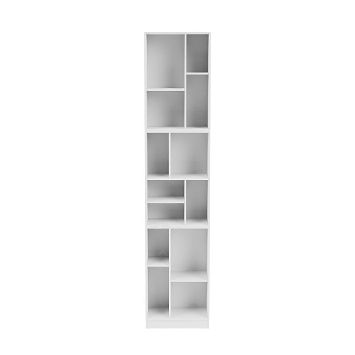 [product_category]-Montana Loom High Bookcase With 7 Cm Plinth, New White-Montana Furniture-5714322263511-0000LOOM-101-07-MON-2