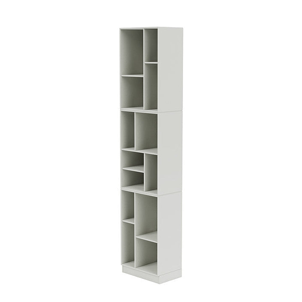 [product_category]-Montana Loom High Bookcase With 7 Cm Plinth, Nordic White-Montana Furniture-5714322263450-0000LOOM-09-07-MON-1