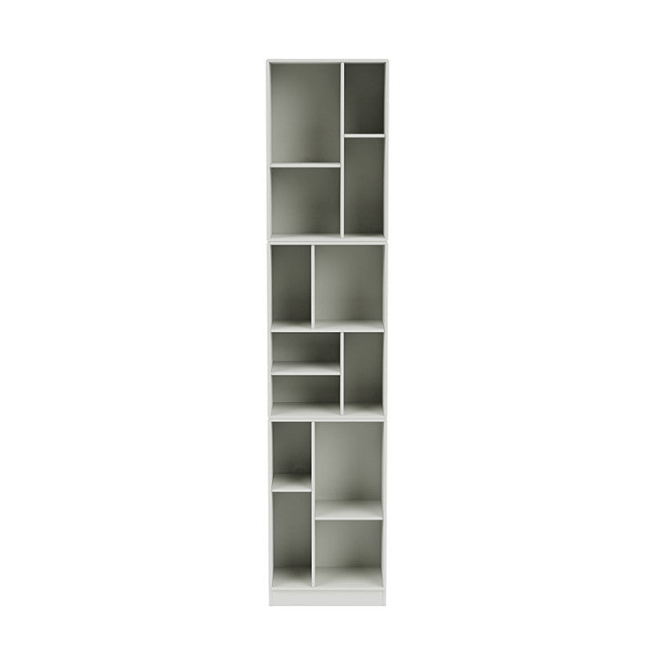 [product_category]-Montana Loom High Bookcase With 7 Cm Plinth, Nordic White-Montana Furniture-5714322263450-0000LOOM-09-07-MON-2