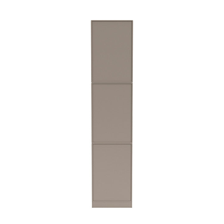 [product_category]-Montana Loom High Bookcase With 7 Cm Plinth, Truffle Grey-Montana Furniture-5714322263726-0000LOOM-141-07-MON-4