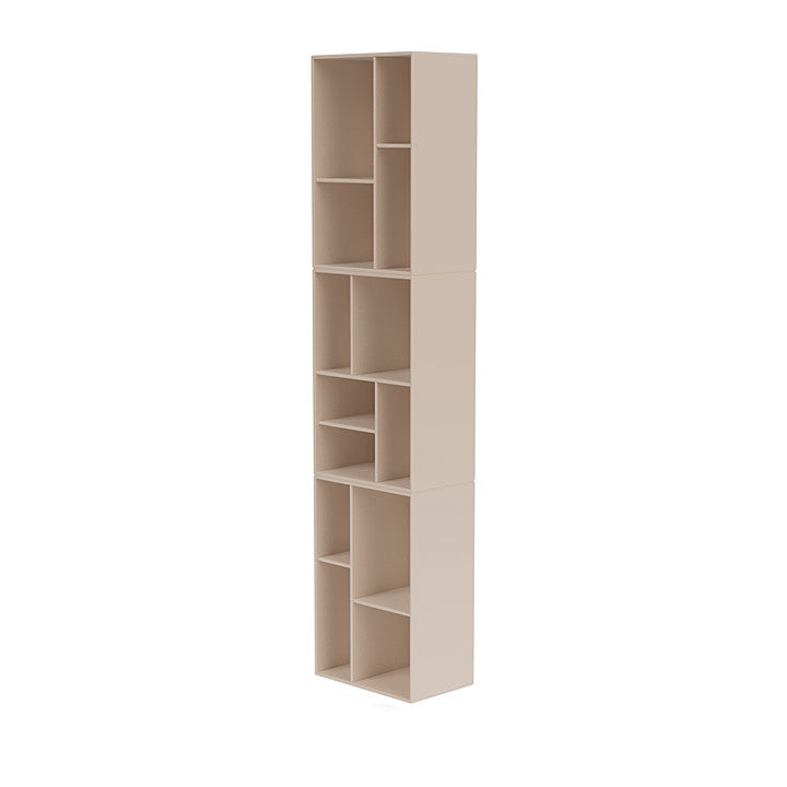 [product_category]-Montana Loom High Bookcase With Suspension Rail, Clay-Montana Furniture-5715288346737-0000LOOM-168-04-MON-1
