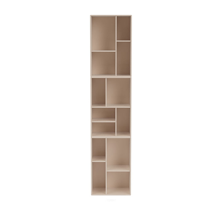 [product_category]-Montana Loom High Bookcase With Suspension Rail, Clay-Montana Furniture-5715288346737-0000LOOM-168-04-MON-2