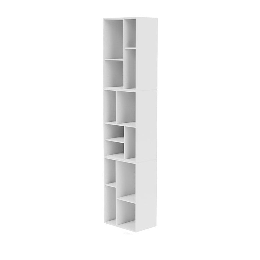 [product_category]-Montana Loom High Bookcase With Suspension Rail, New White-Montana Furniture-5714322263498-0000LOOM-101-04-MON-1
