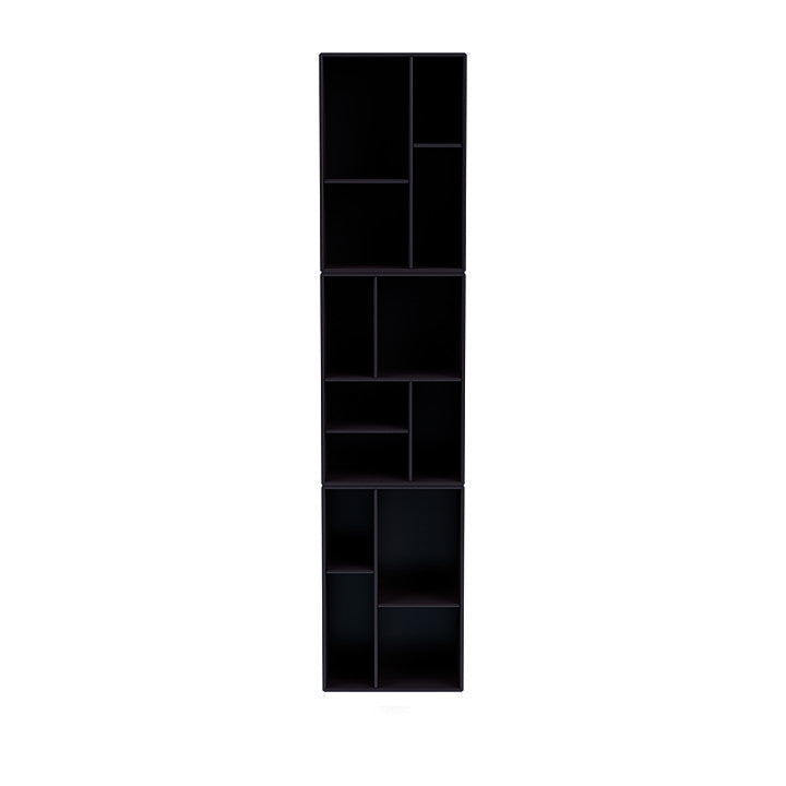 [product_category]-Montana Loom High Bookcase With Suspension Rail, Shadow-Montana Furniture-5714322263887-0000LOOM-147-04-MON-2