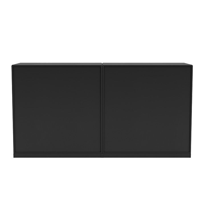[product_category]-Montana Pair Classic Sideboard With 3 Cm Plinth, Black-Montana Furniture-5714322264808-0000PAIR-05-06-MON-4
