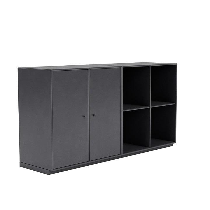 [product_category]-Montana Pair Classic Sideboard With 3 Cm Plinth, Carbon Black-Montana Furniture-5714322267601-0000PAIR-36-06-MON-3
