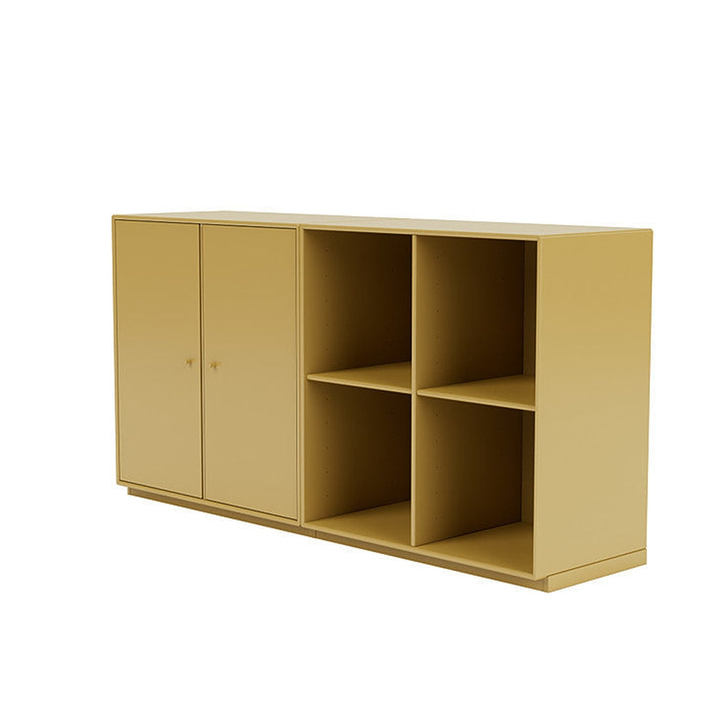 [product_category]-Montana Pair Classic Sideboard With 3 Cm Plinth, Cumin Yellow-Montana Furniture-5714322266802-0000PAIR-157-06-MON-1