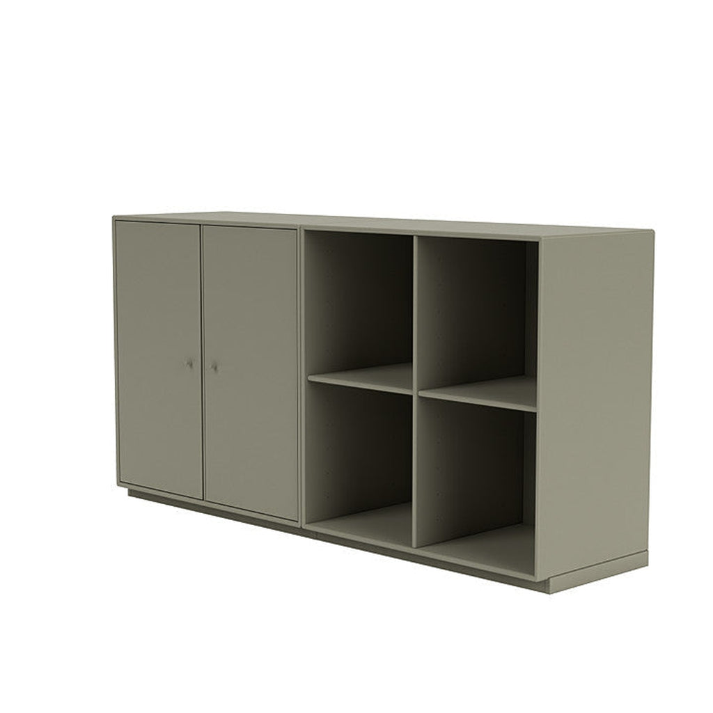 [product_category]-Montana Pair Classic Sideboard With 3 Cm Plinth, Fennel Green-Montana Furniture-5714322265843-0000PAIR-144-06-MON-1