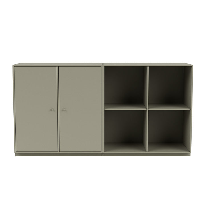 [product_category]-Montana Pair Classic Sideboard With 3 Cm Plinth, Fennel Green-Montana Furniture-5714322265843-0000PAIR-144-06-MON-2